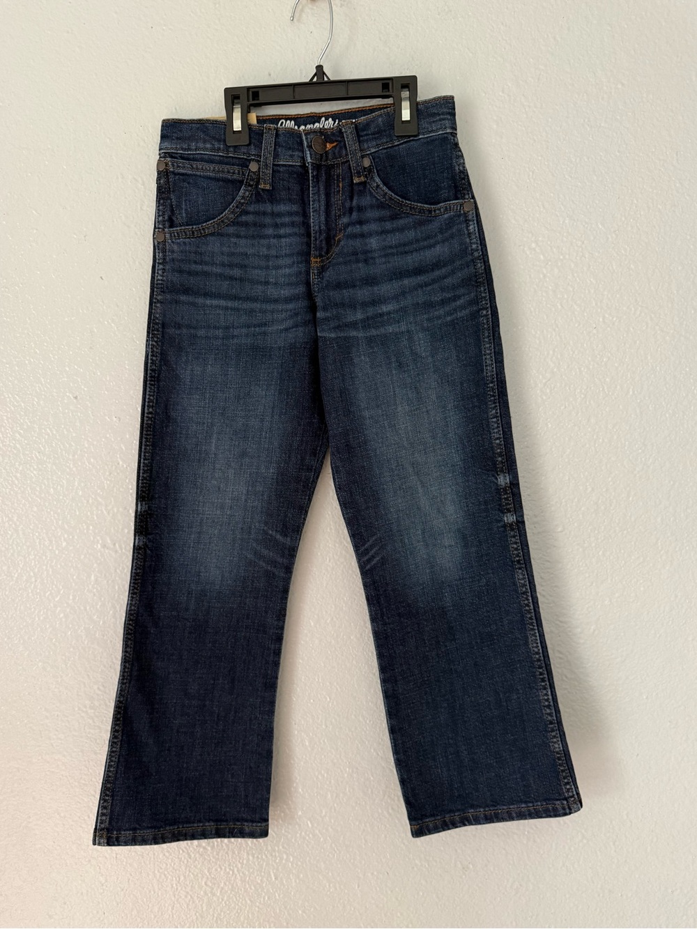 New Wrangler Retro Relaxed Boot Kid Boy Jeans Size: 8